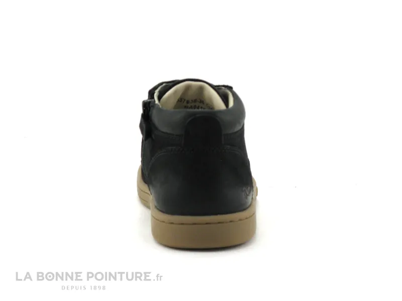 Achat chaussures Kickers Enfant Chaussure de ville, vente Kickers TACKLAND Noir 537938 - Chaussure semi montante GARCON