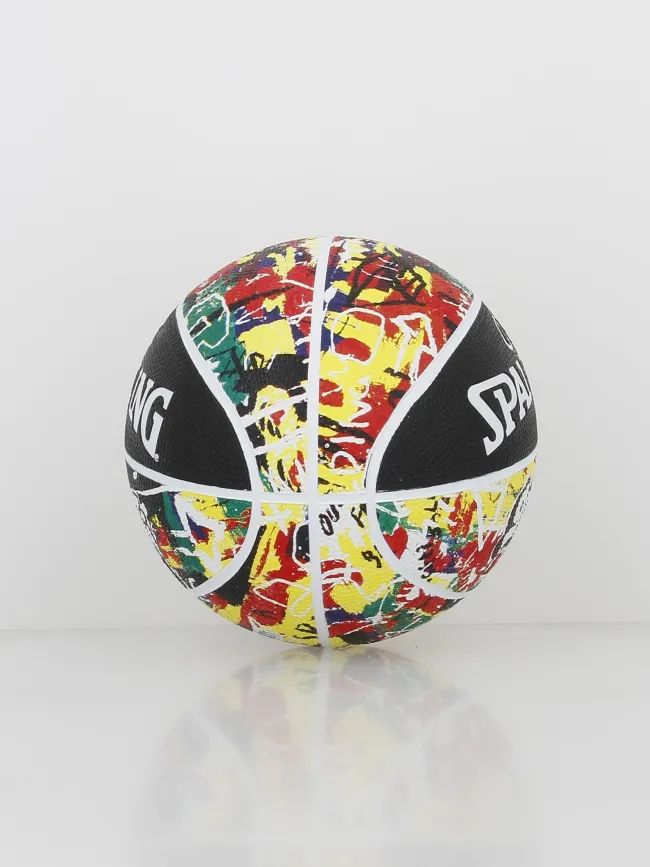 Ballon de basketball graffiti sz5 multicolore - Spalding | wimod