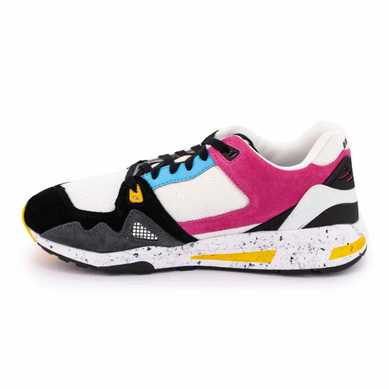 Basket LCS R1000 W NINETIES rose/bleu/blanc Mixte LE COQ SPORTIF à