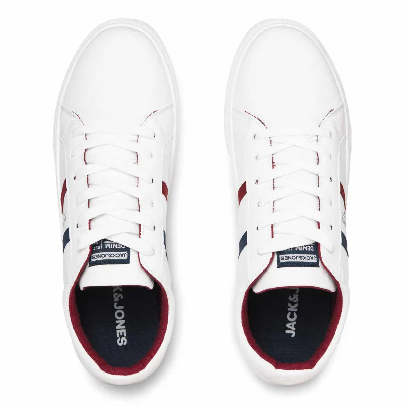 Basket Marine/Rouge/Blanc Homme JACK & JONES à prix dégriffé ! | 