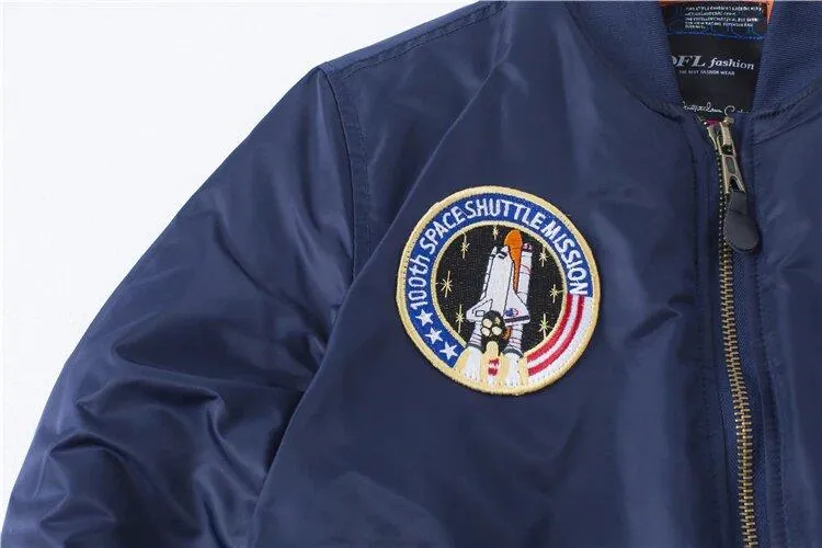 Blouson Pilote Homme Bleu Marine - Mon Aviateur