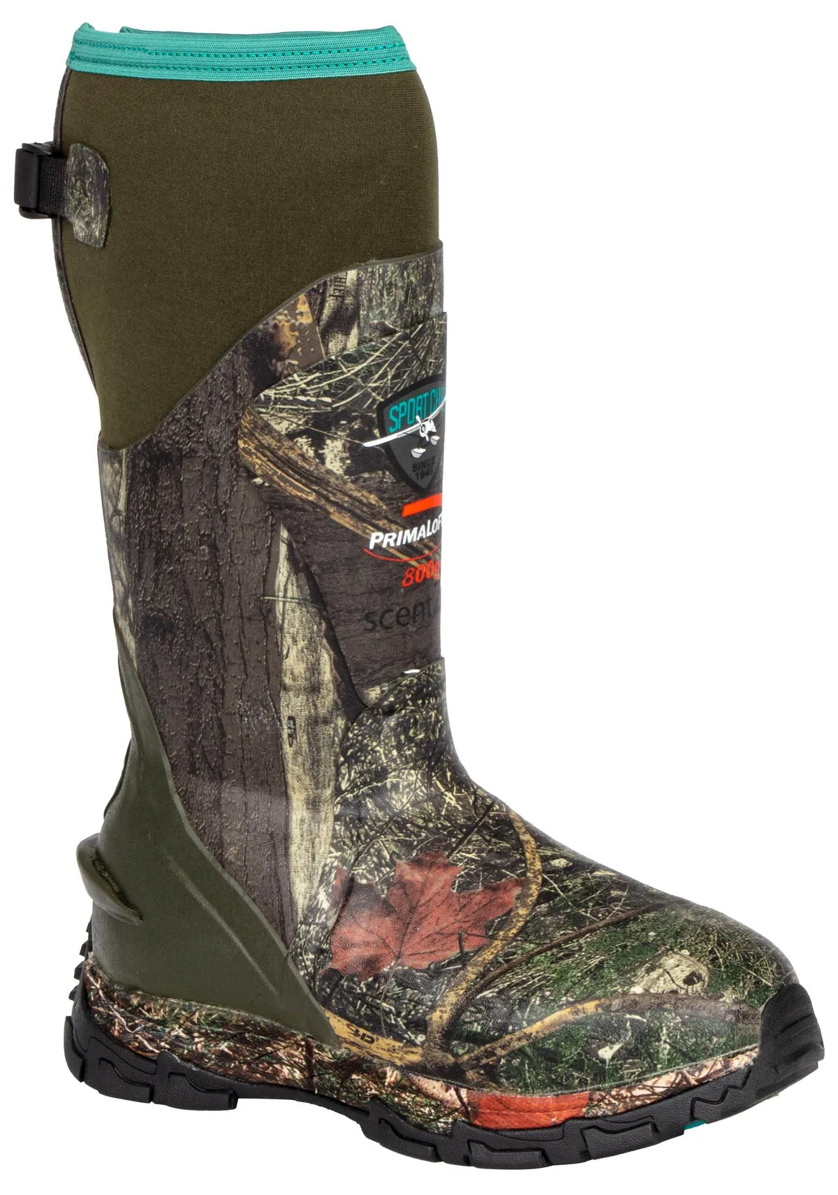 Botte camo chasse en caoutchouc Rush 3.0 pour femme