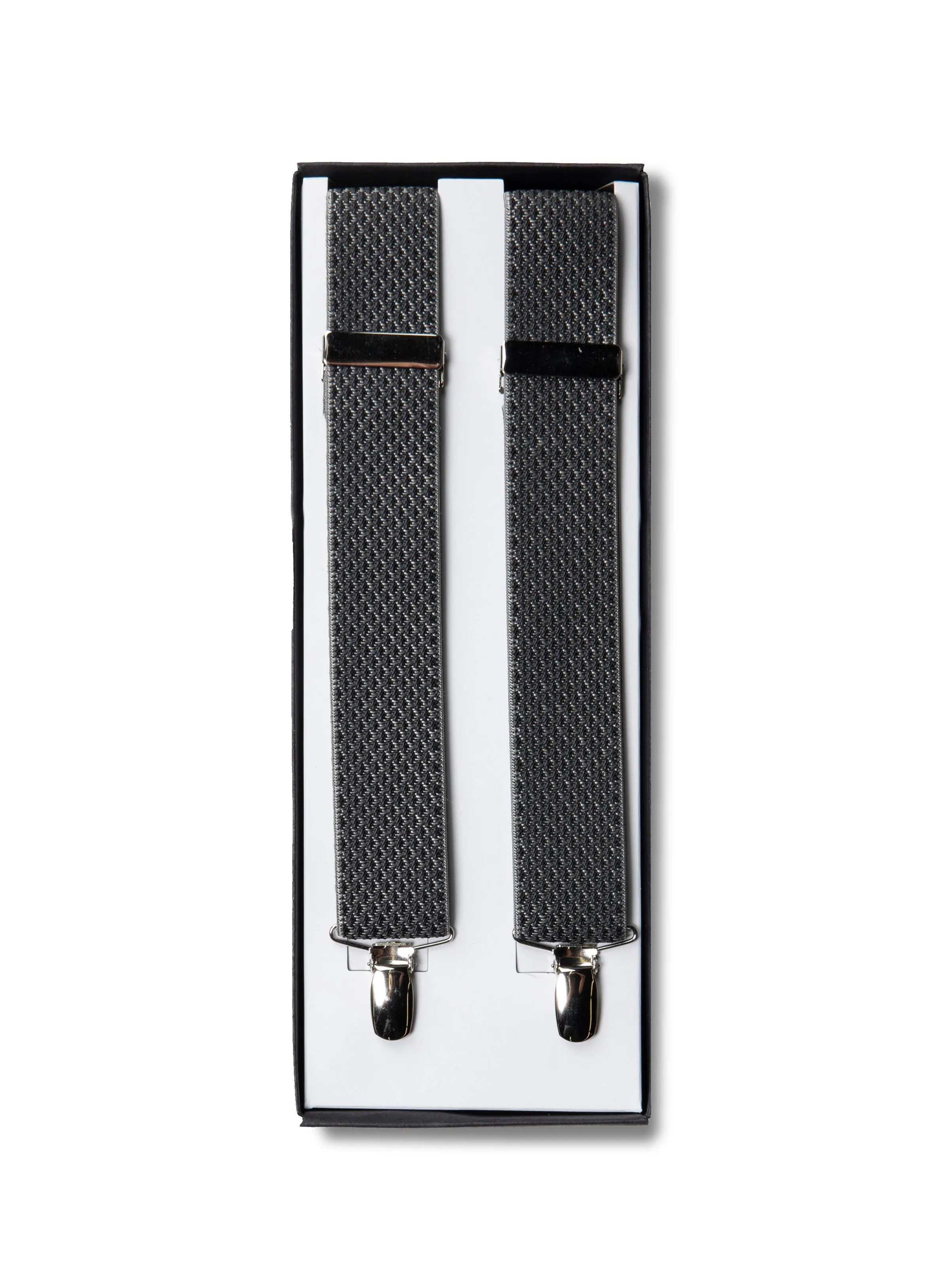 Bretelle croisée diamant gris