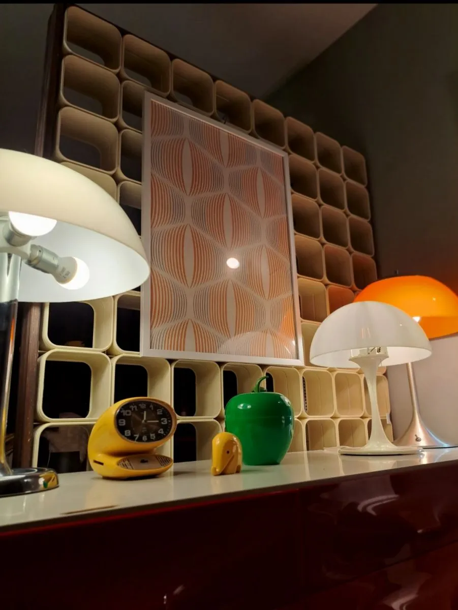 Cadre Décoratif motifs Géométrique Seventies