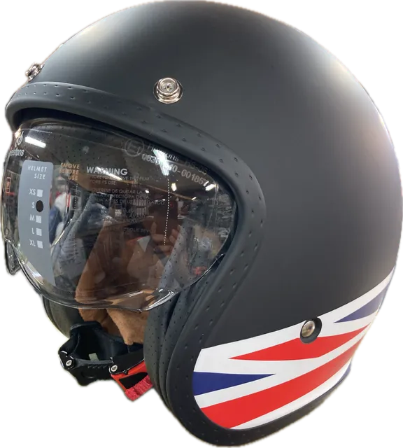CASQUE HELSTONS UNION JACK FLAG