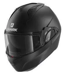 CASQUE MODULABLE SHARK EVO GT BLANK  NOIR MAT