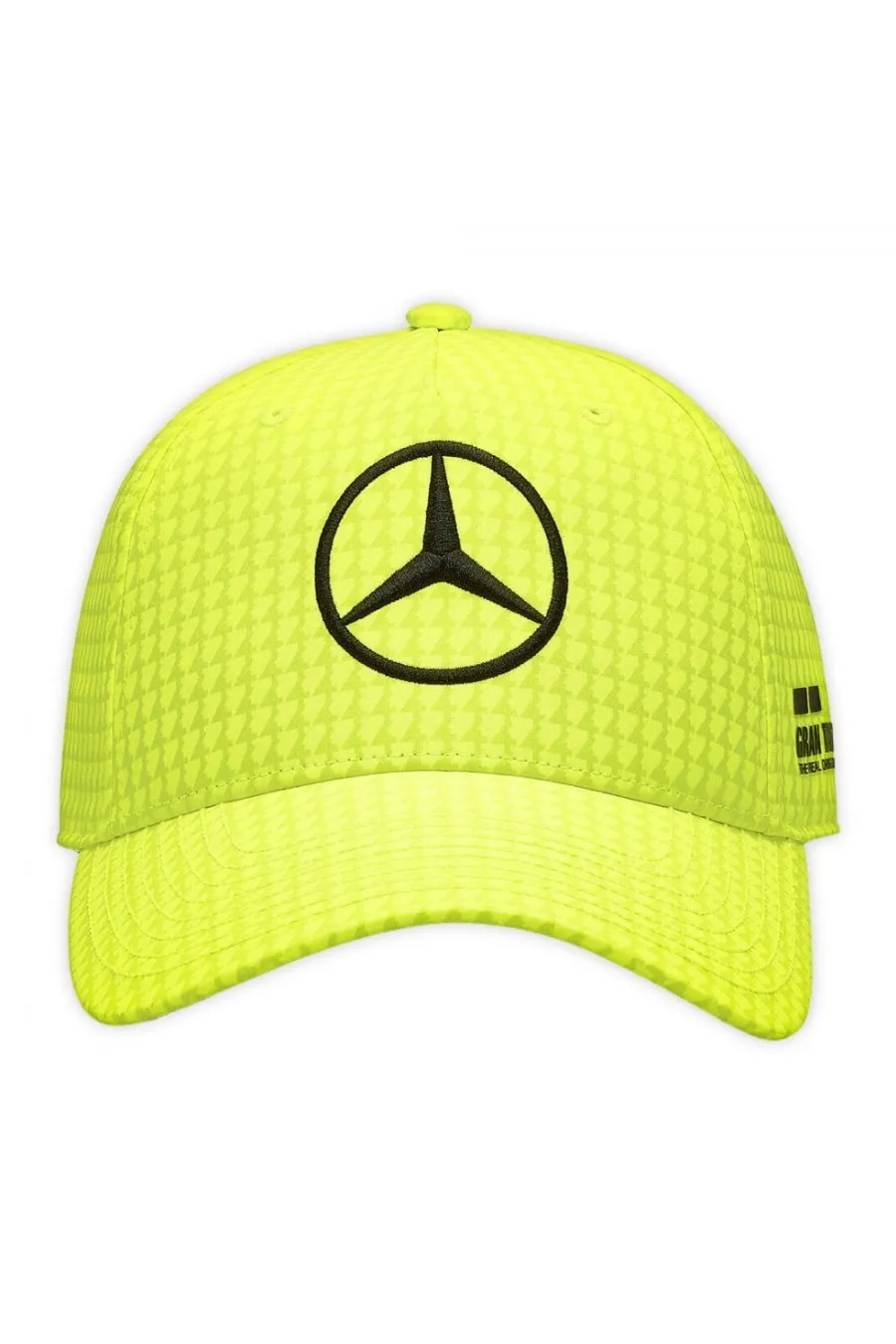 Casquette Lewis Hamilton Mercedes F1 jaune fluo