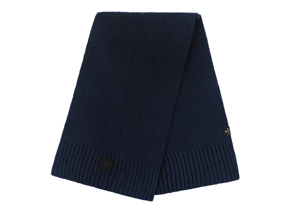 charpe Maille paisse Bleu Marine