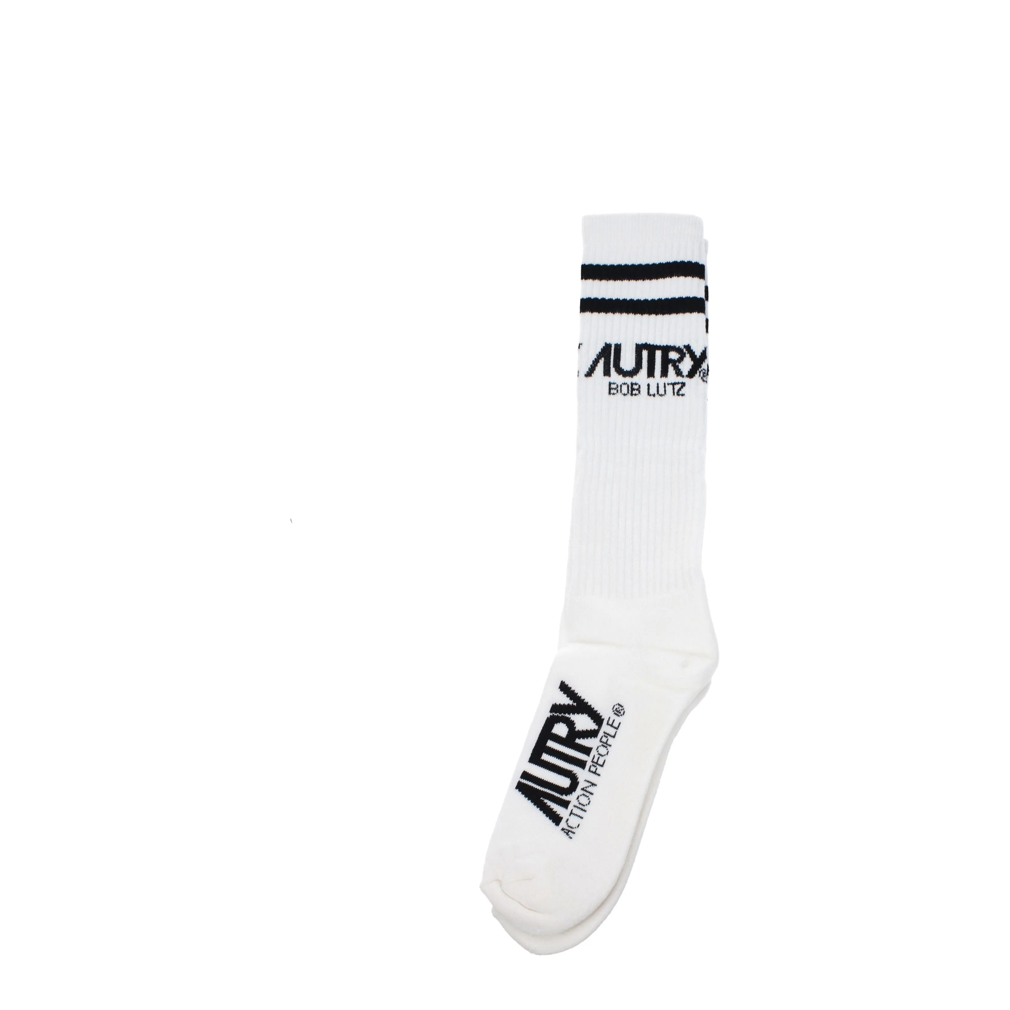 Chaussettes et chaussettes Autry Femmes Coton blanc / noir