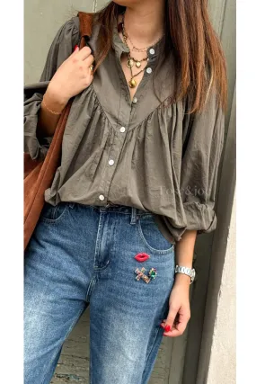 Chemise Alaïs Kaki
