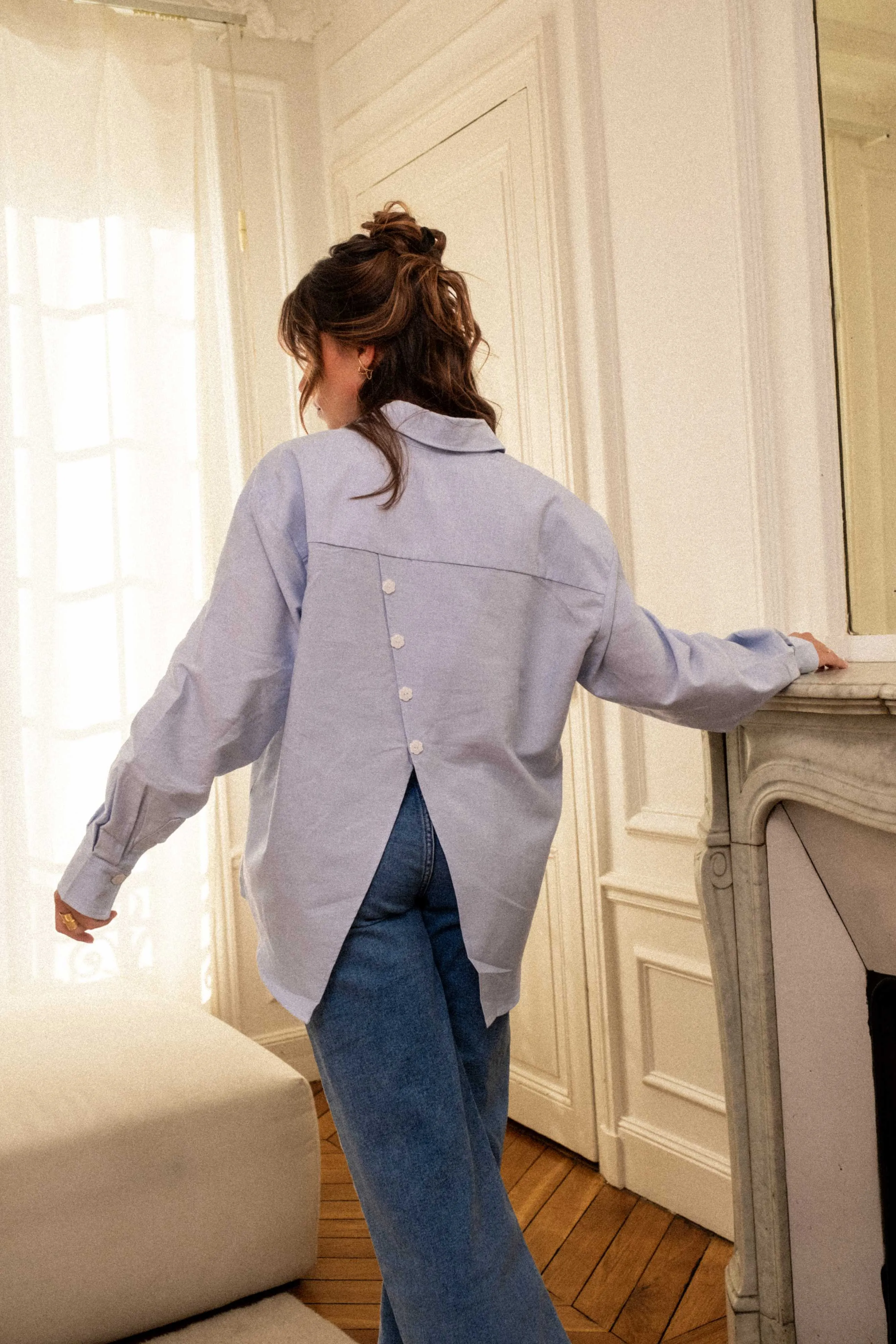 Chemise Harmony - Bleue ciel