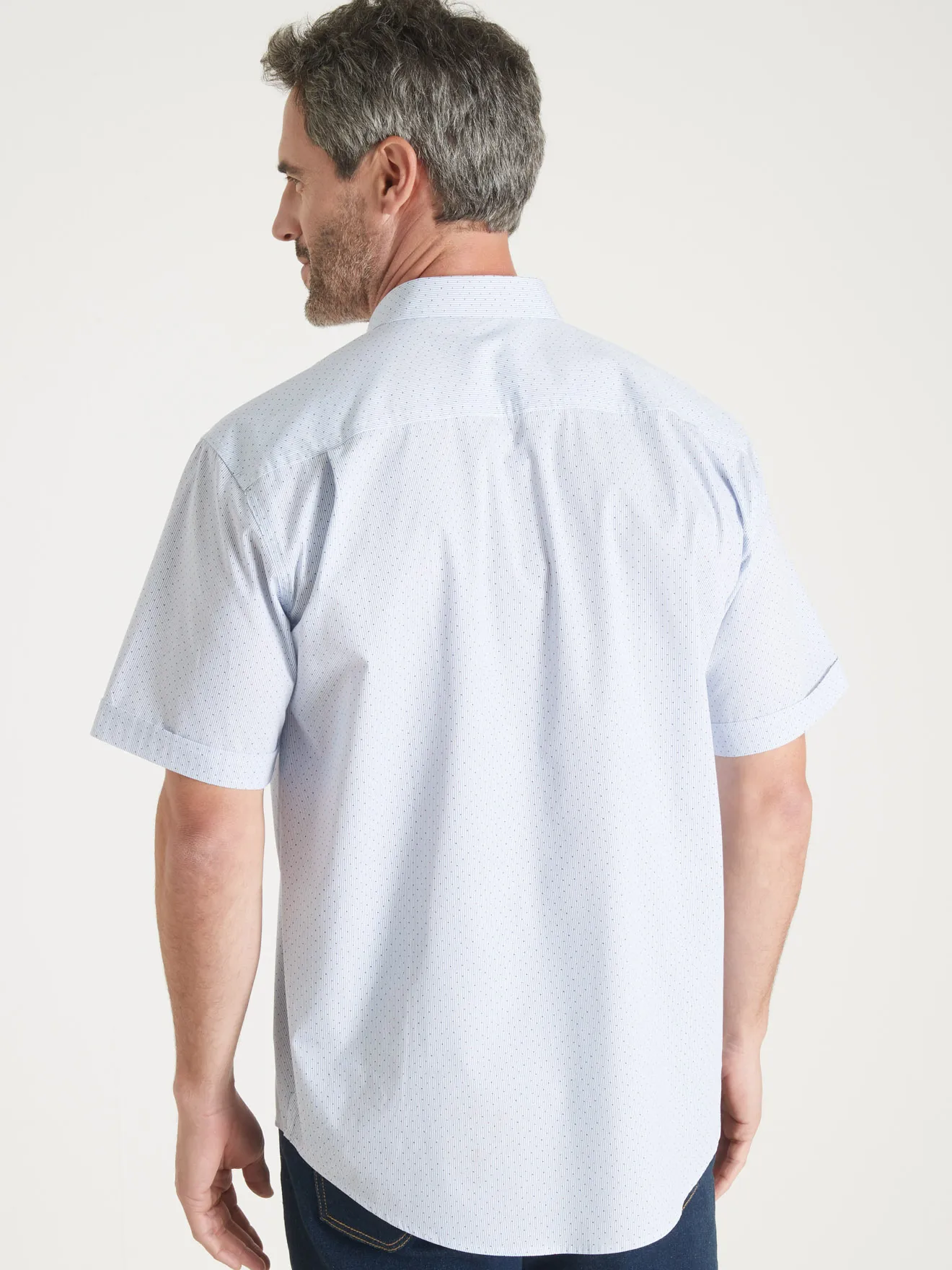 Chemise manches courtes pur coton
