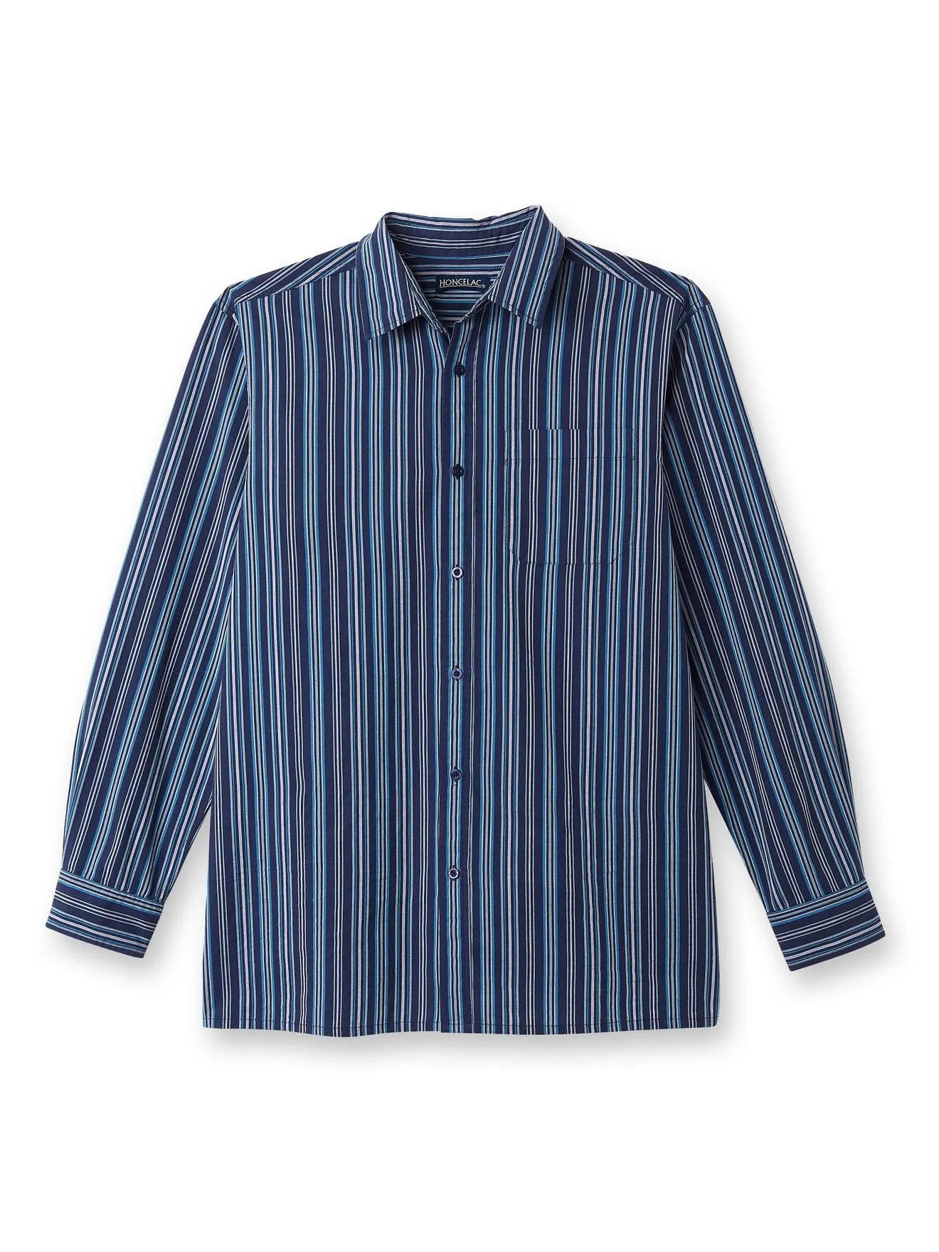 Chemise manches longues pur coton