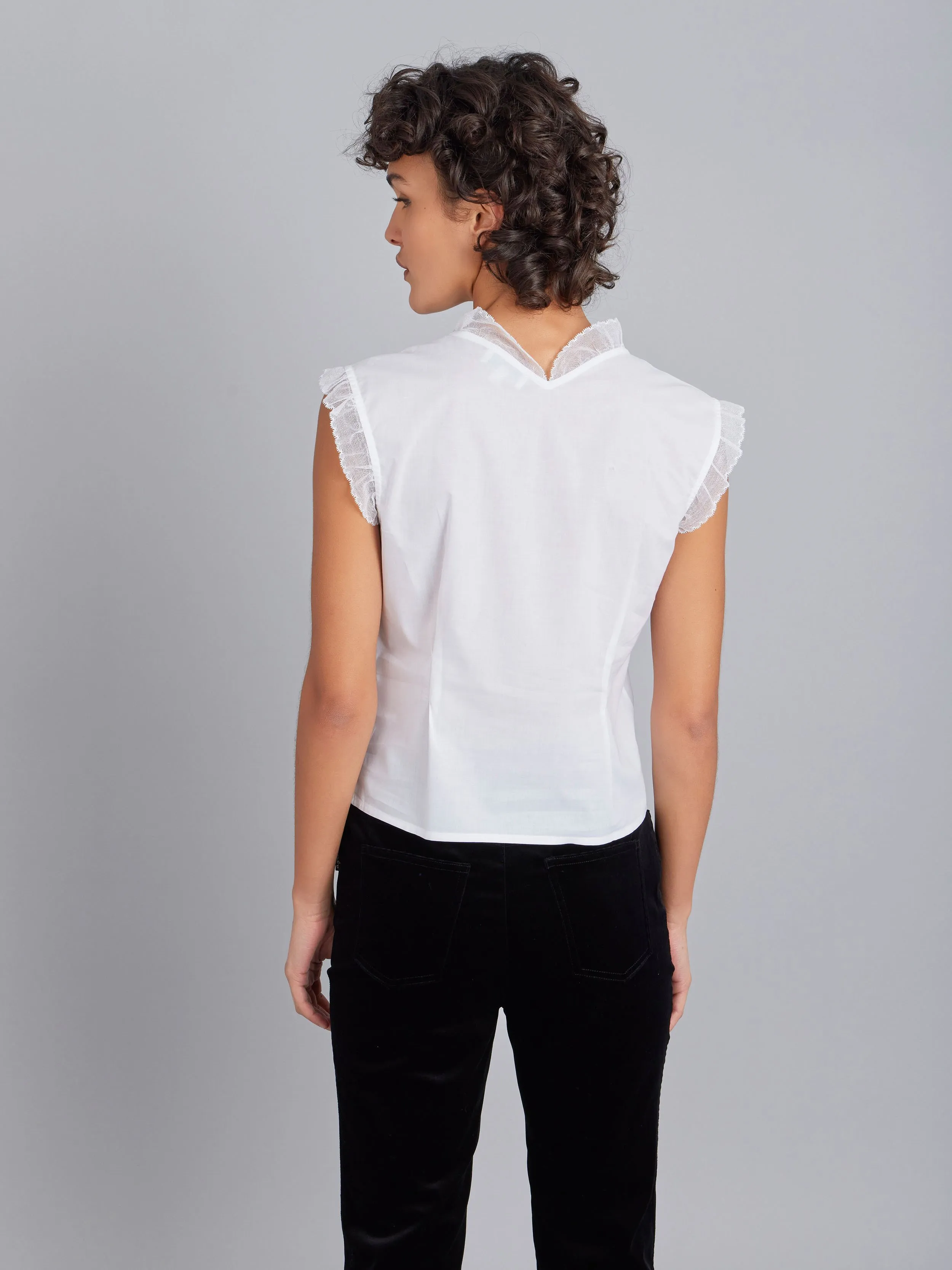 chemisier Mohéa blanc
