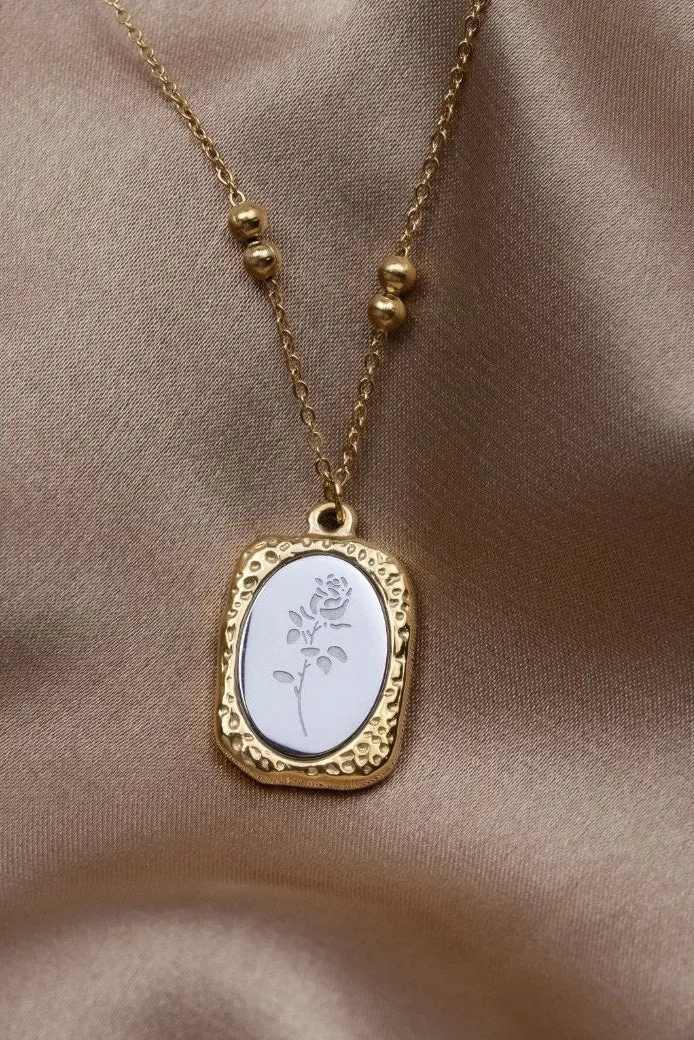 Collier 'Amour ternel' en Rose