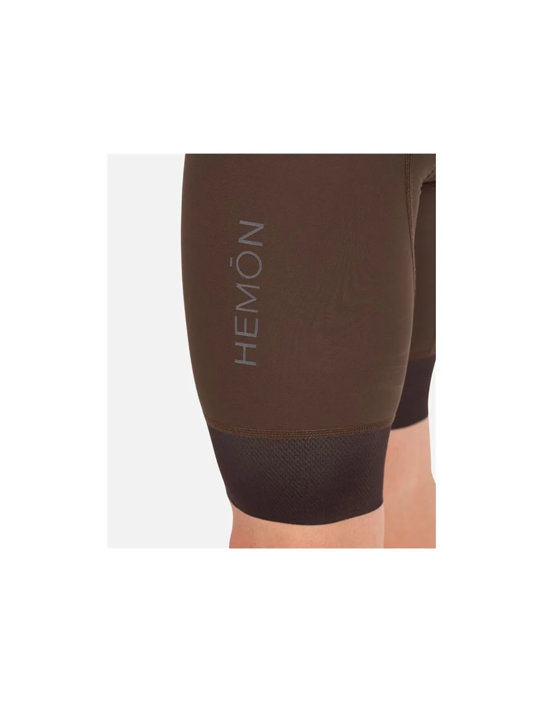 Cyclisme Hemon Hemon Passo Corto Bibtights - Marron Homme