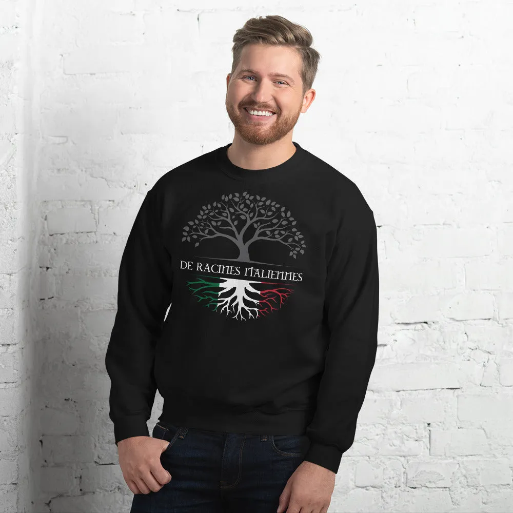 De racines italiennes arbre - Sweatshirt