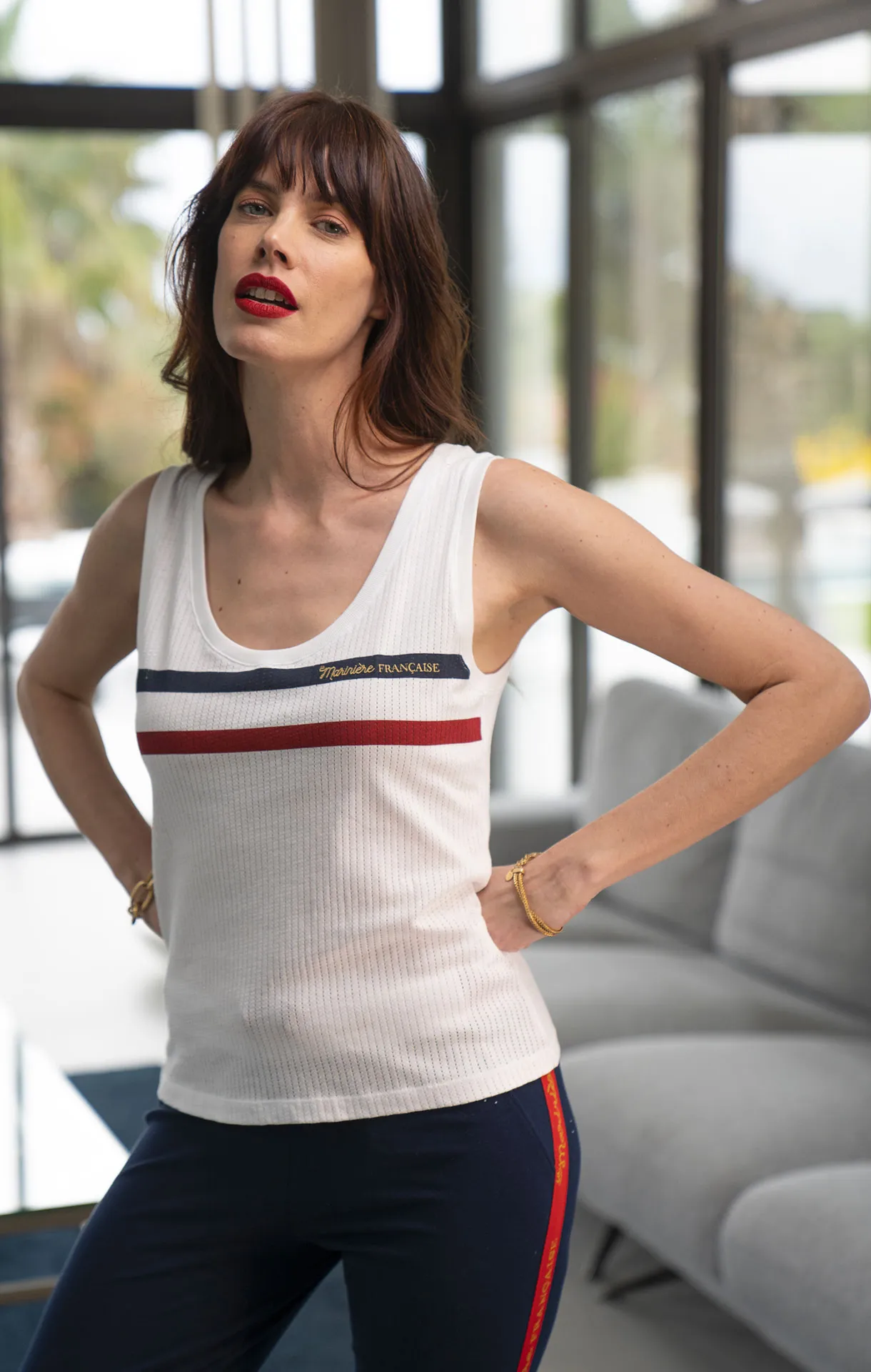 Débardeur Femme EVE BLANC