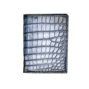 Eden Crocodile Gris Bleuté