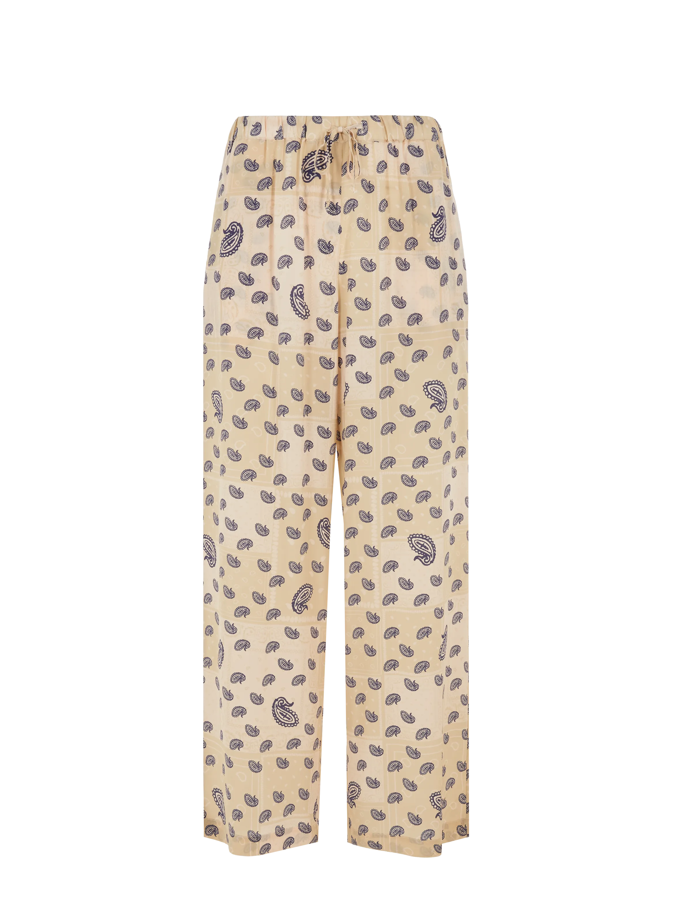 ETRE CECILE  Pantalon fluide Paisley en soie - Multicolore