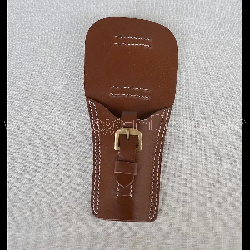 Etui porte baïonnette "Berthier" mod 1892 France 14-18 cuir marron clair