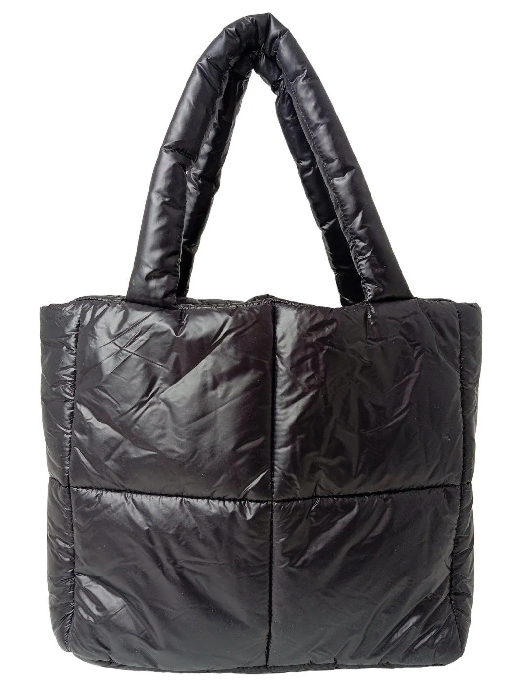 H&M Shopper noir moucheté style décontracté