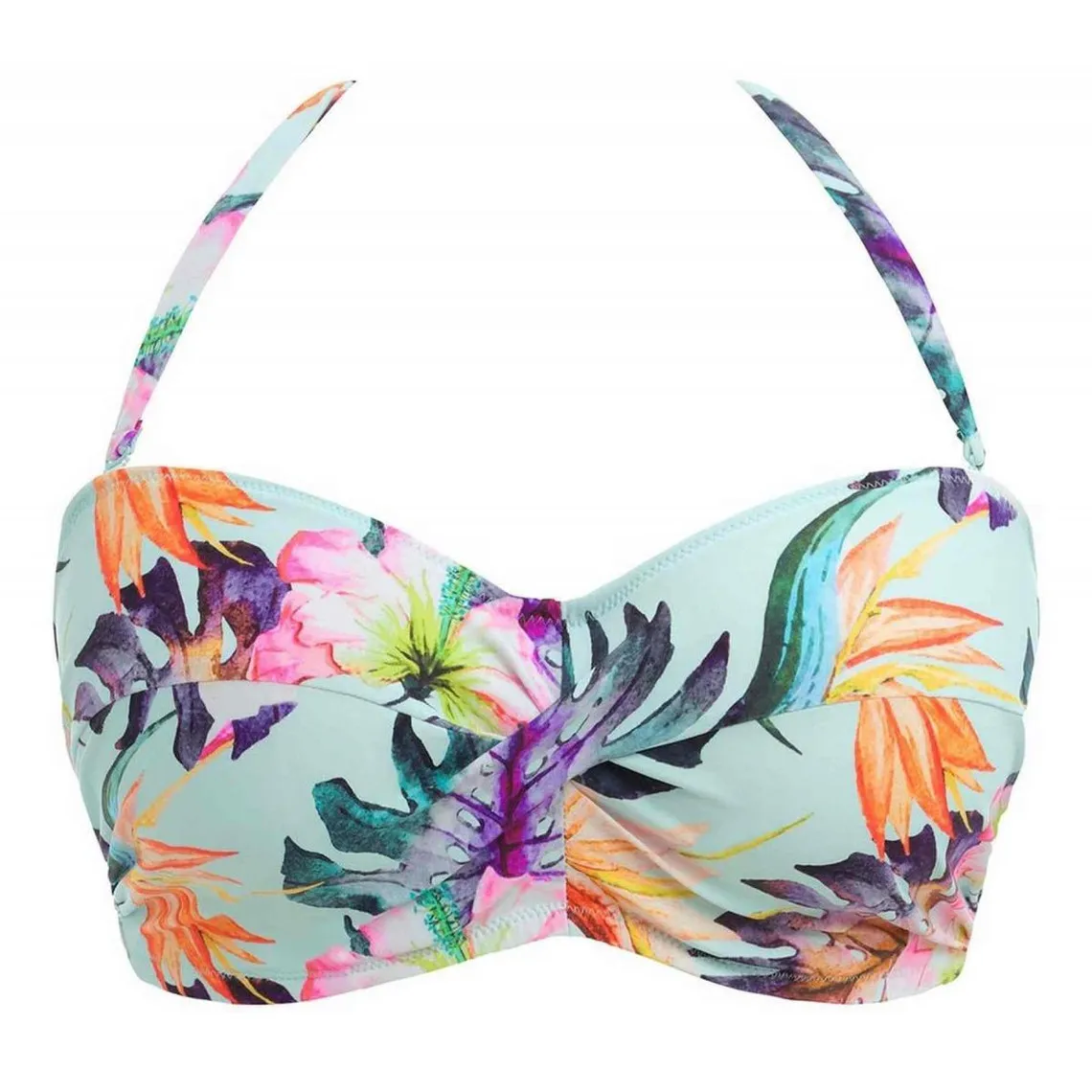 Haut de maillot de bain Bandeau Armatures - multicolore PARADISO en nylon | 3 Suisses