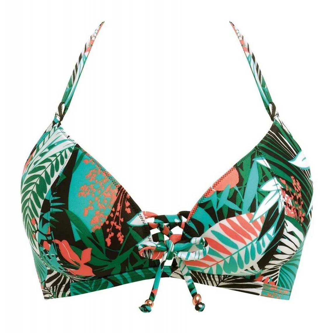 Haut de maillot de bain triangle sans armatures - Multicolore HONOLUA BAY en nylon | 3 Suisses