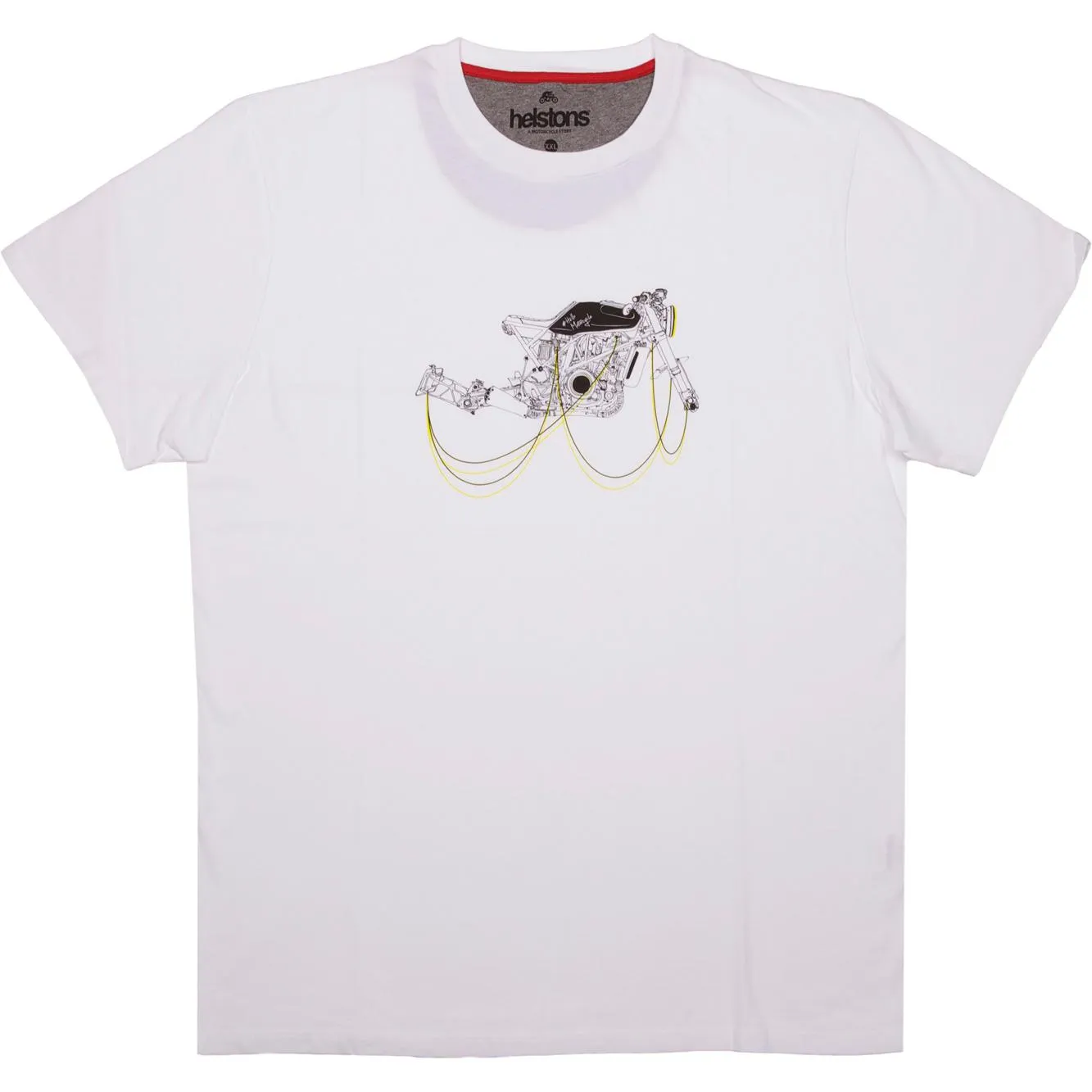  HELSTONS Tee shirt MOTORCYCLE  T-Shirt