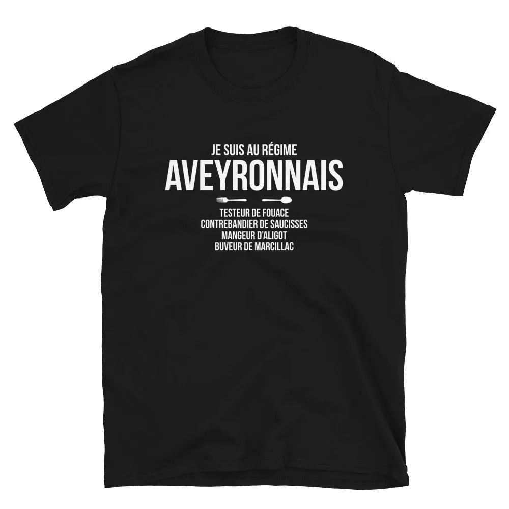 Je suis au régime Aveyronnais - T-shirt Standard