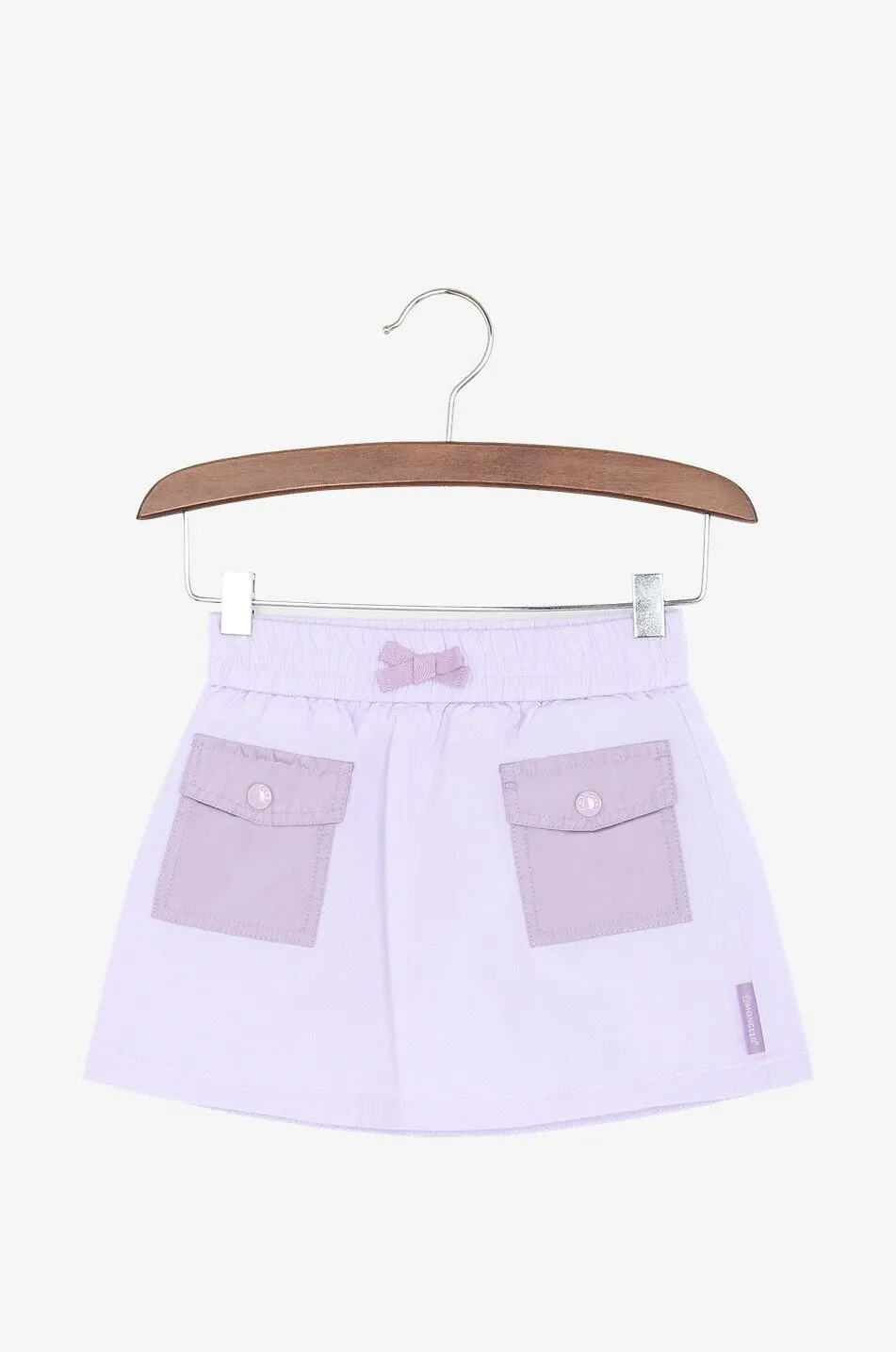 Jupe bébé en toile à poches cargo