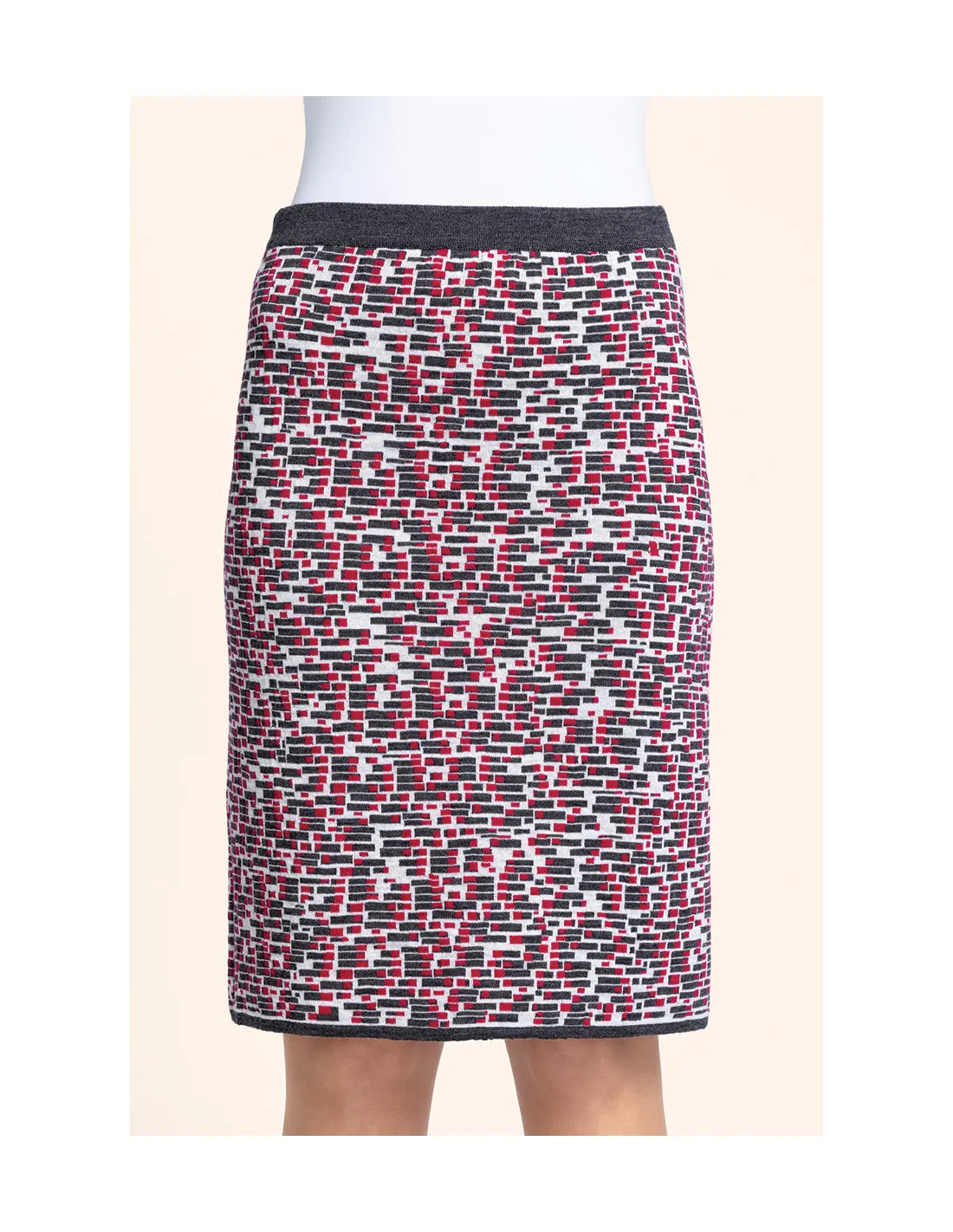 Jupe jacquard