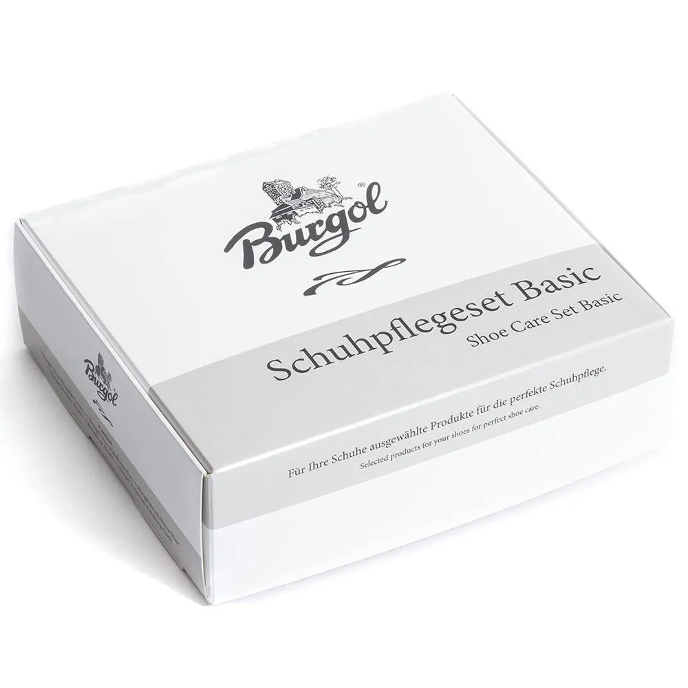 Kit d’entretien pour chaussures Burgol Basic, incolore