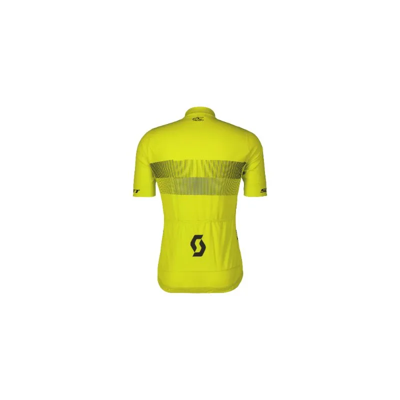 Maillot vélo MAILLOT SCOTT RC TEAM 10 Jaune 2024 Chez SportAixTrem