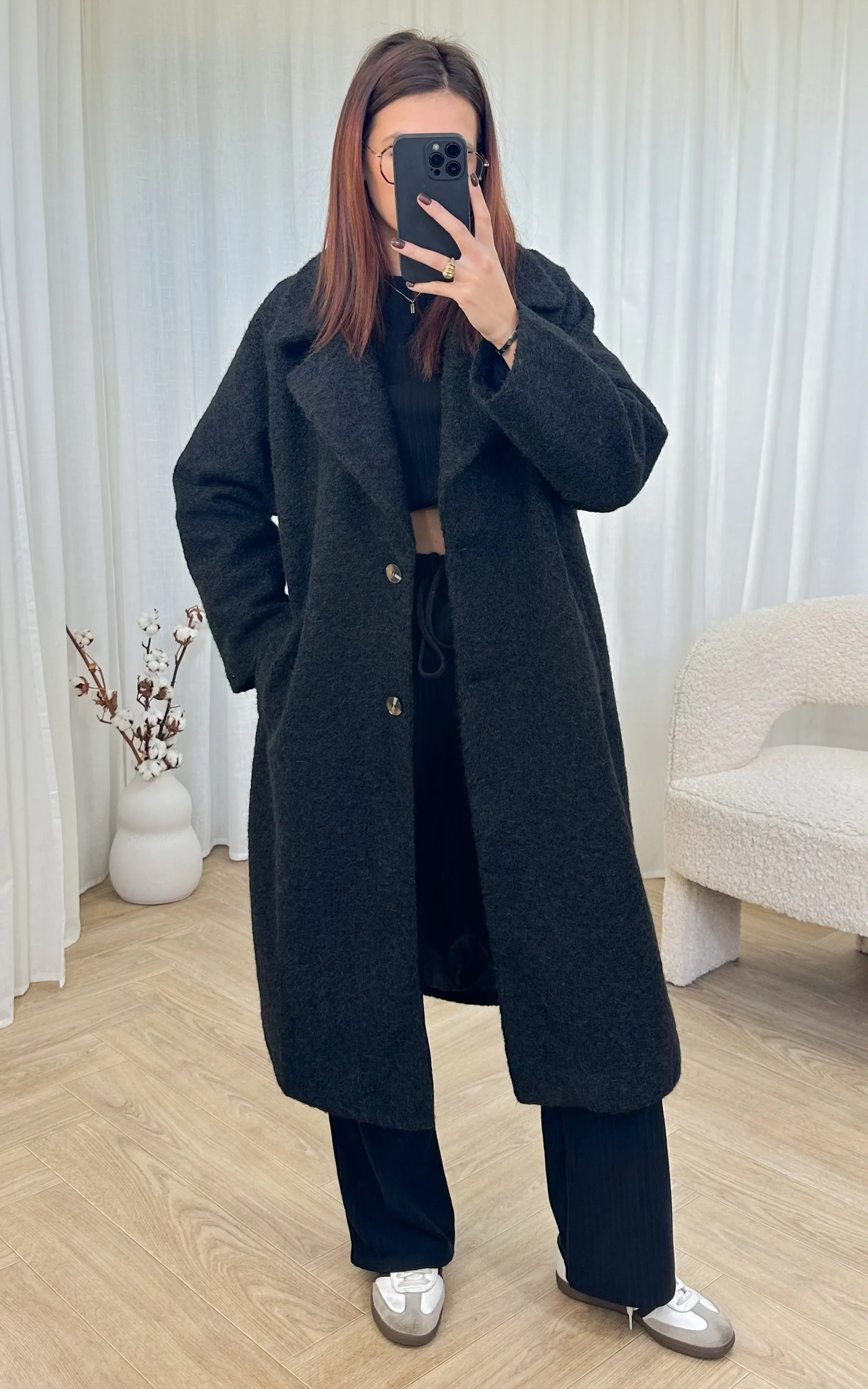 Manteau ERICKA - noir 
