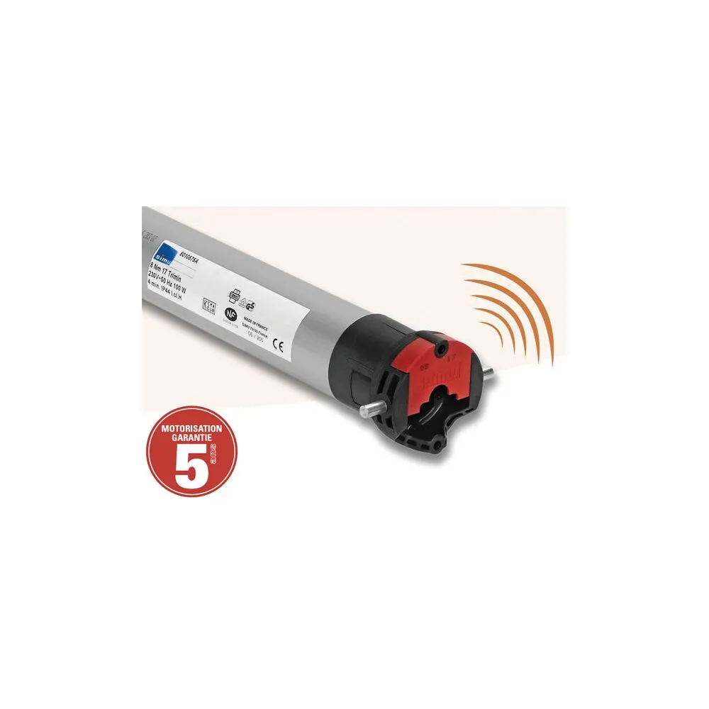 Moteur Simu T5 Hz Radio Ø50 - 8 Nm