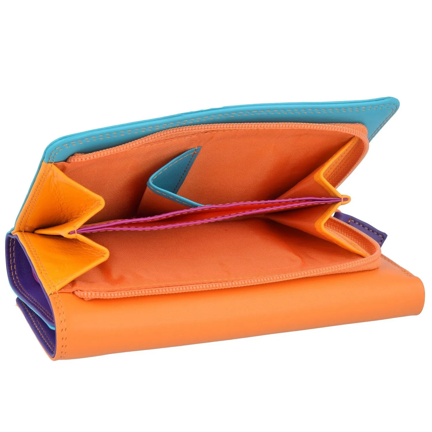 Mywalit Medium Tri-fold Porte-monnaie I Cuir 14 cm