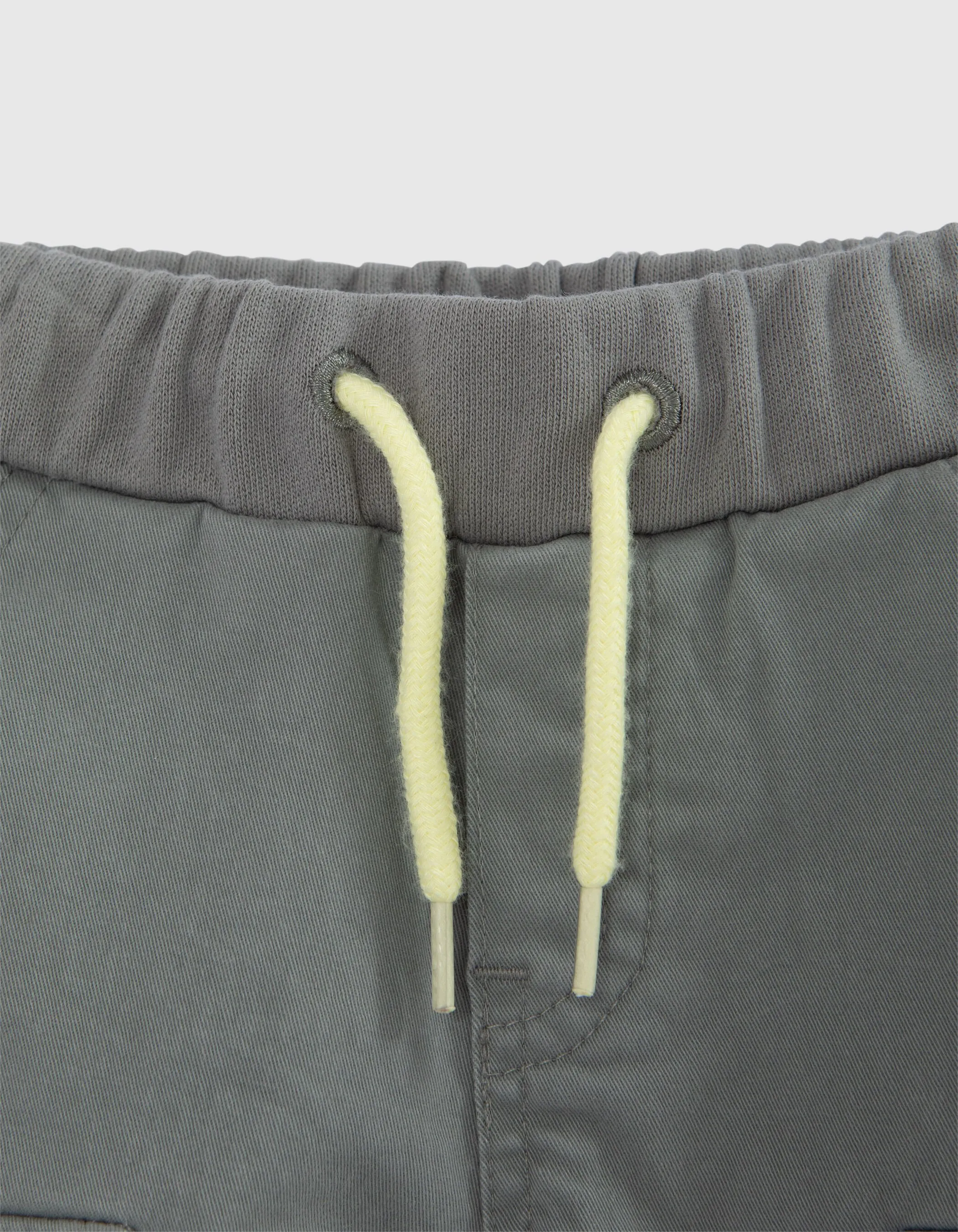 Pantalon BATTLE kaki bi-matière bébé garçon