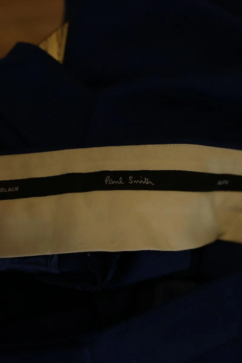 Pantalon droit bleu