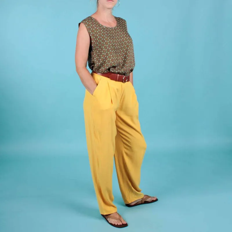 Pantalon fluide Dali Femme AMERICAN VINTAGE à prix dégriffé ! | 