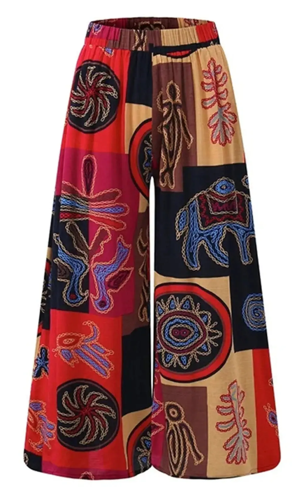 Pantalon Fluide Femme Style Africain