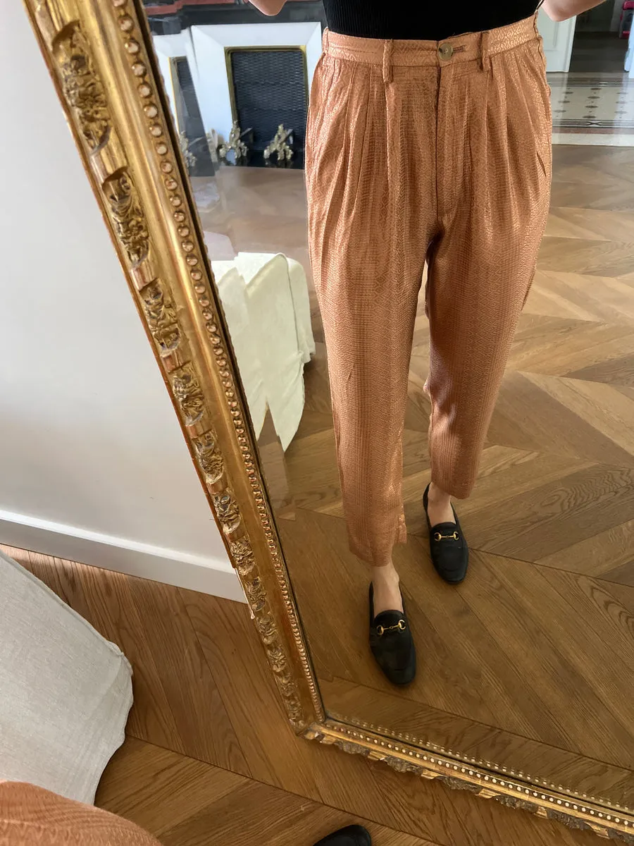 Pantalon fluide Forte Forte irisé