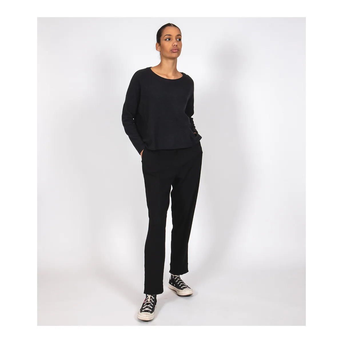 Pantalon Fluide GAMBAS Noir - Mes Soeurs et Moi Mes Soeurs et Moi à...