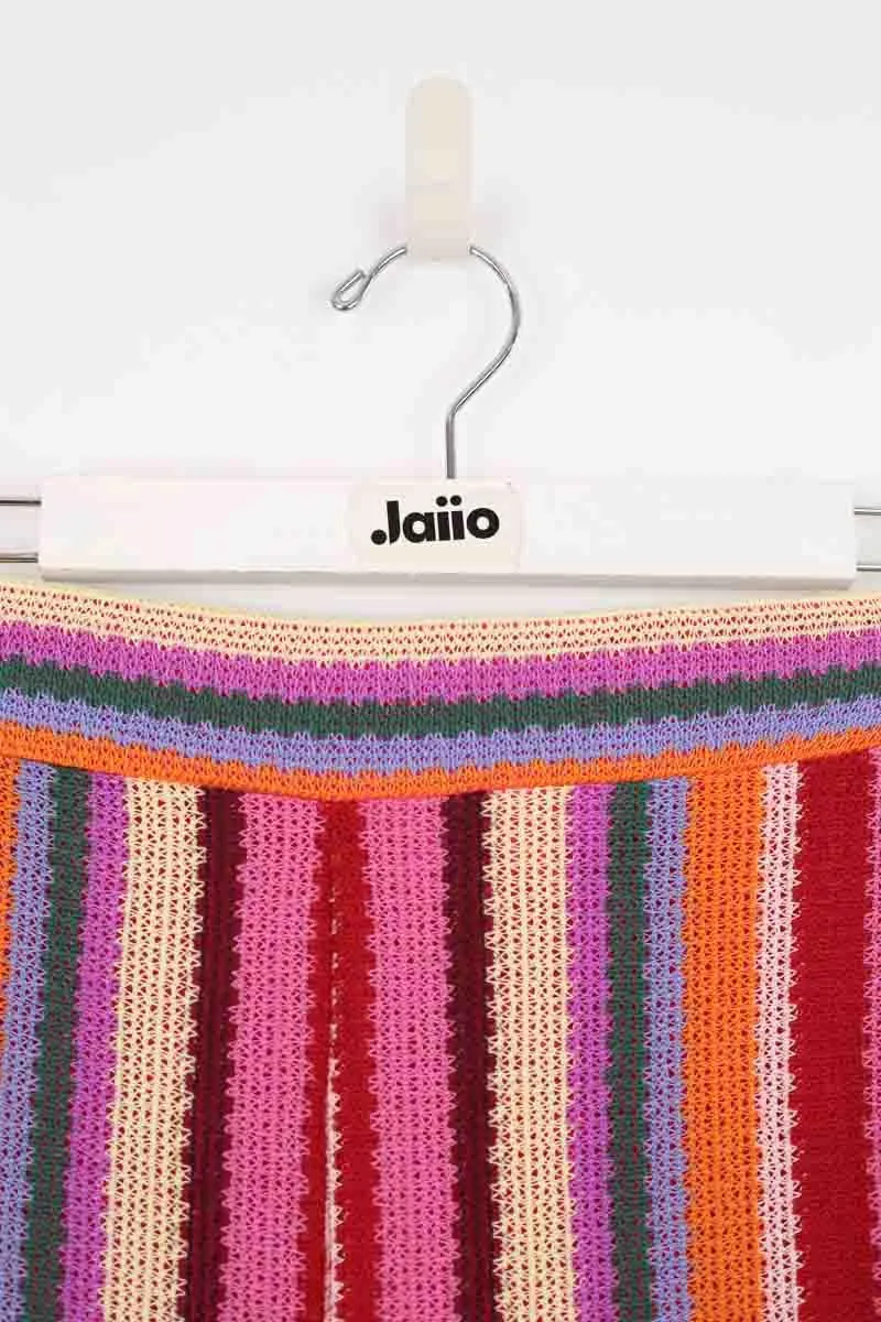 Pantalon large en coton