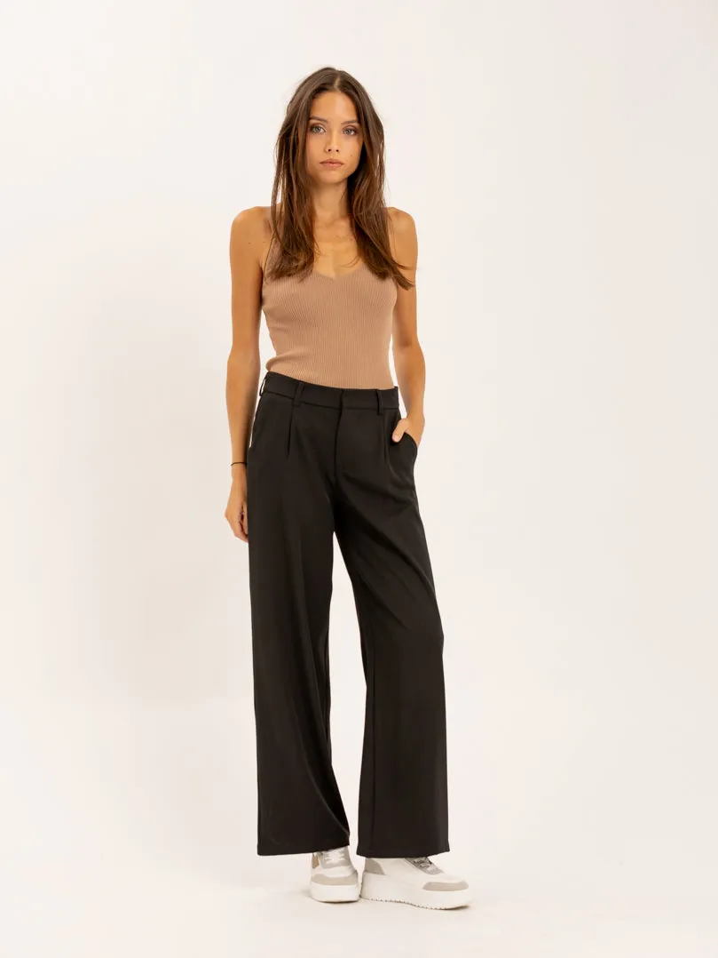 Pantalon large fluide