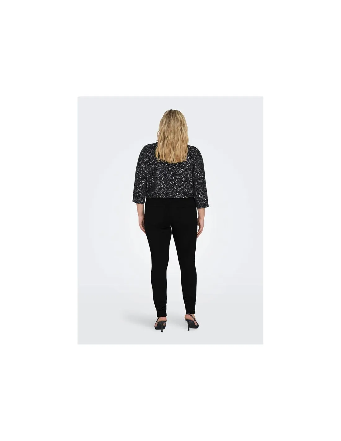 Pantalon Only Carthunder Life P Up Reg Black Femme