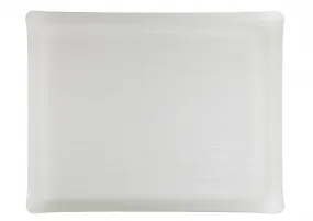 Plateau Acrylique 60 x 45 cm Mayfair Ivoire