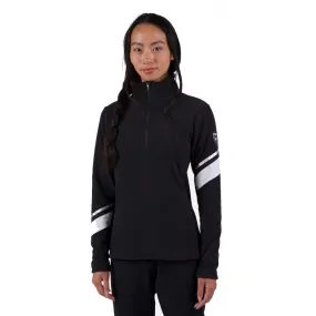 Polaire / softshell femme Rossignol Strawpile Fleece HZ Femme black