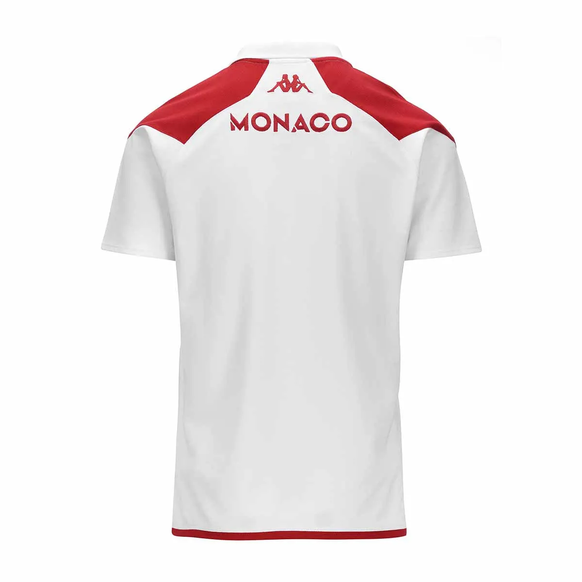 Polo Angat 7 AS Monaco 23/24 Blanc Homme