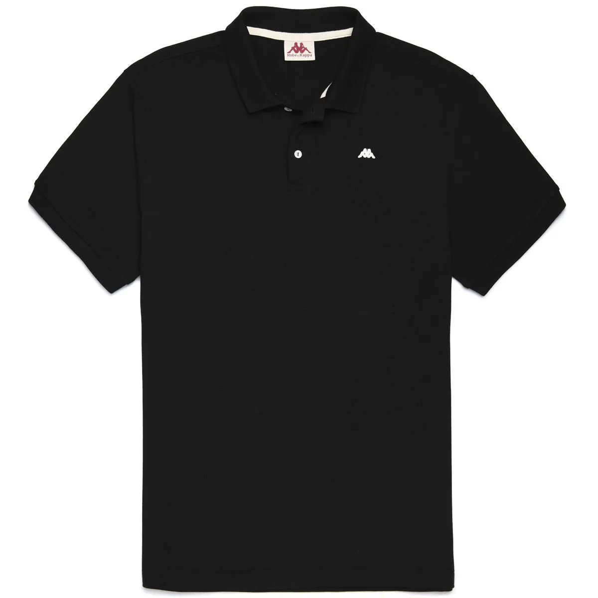 Polo Hegor Robe di Kappa Noir Unisexe